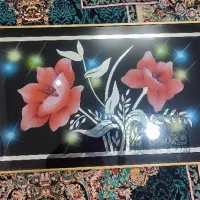 تابلو قدیمی شیشه ای