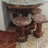 میز ناهار خوری چوبی