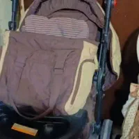 کالسکه بچه با کیف و کرییر تخت خواب