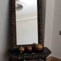 آینه کنسول ،بوفه ،جاکفشی ،ساعت ست