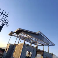 جوشکاری شیروانی آلاچیق اسکلت راویز والپست فلاشینگ