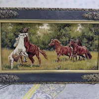 دوعدد تابلو فرش کاملا نونو وسالم