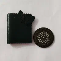 کیف پول خرگوشی سبز