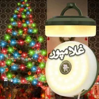 ریسه رنگی کمپینگ چراغ شارژی - تک و عمده غلامپور