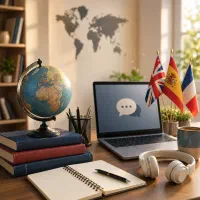کلاس‌های زبان انگلیسی، اسپانیایی، فرانسوی