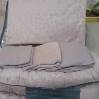 ست روتختی دو نفره ۶ تیکه جنس وارداتی ژله ایی ۱۸۰×۲