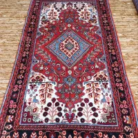 فرش دستباف چهار متری نهاوند لچک سفید