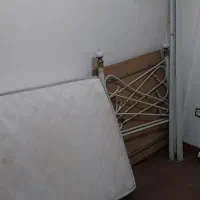 تخت فرفورژه تک نفره با تشک