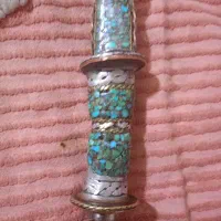 چاقو کلکسیونی فیروزه طبیعی
