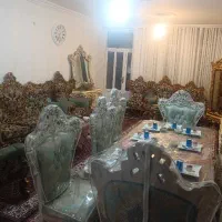 غذا خوری  سلطنتی هشت نفره تمام چوب
