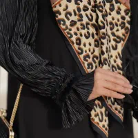 مانتو عبایی مجلسی نونو