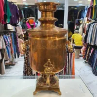 سماور زغالی روسی ارتفاع ۶۵ سانتیمتر