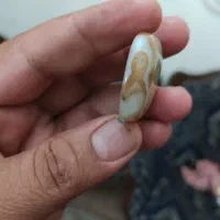 مهره عقیق آتیشی گرم
