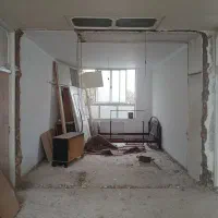 تخریب ساختمان شومینه دیوار اوپن با کمترین دستمزد