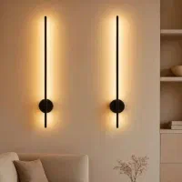 چراغ دیواری خطی بدنه آلمینیوم مدرن و خاص