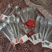 قاشق و چنگال استیل