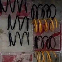 تعدادی بوگن فنر حرفه ای ۲۰۶ و فن کولر پراید و تایر