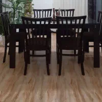 میز وصندلی غذاخوری ۶ نفره درحد نو