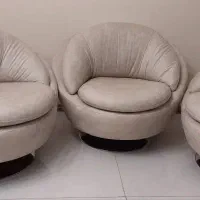 مبل راحتی گردان