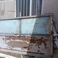 درب آهنی حیاط