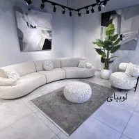 تولید مبلمان راحتی مبل مینیمال مدل ال غذا خوری 605