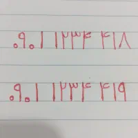 دو عدد خط رند ایرانسل 0901