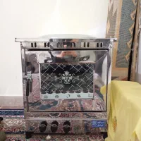 تنور گازی به همراه ساج