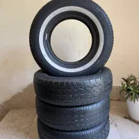 لاستیک 14 دورسفید وانت مزدا کارا بنز دور سفید ون