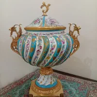 دکوری چینی برنز انتیک ظرف