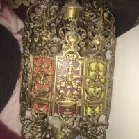 لوستر قدیمی برنجی