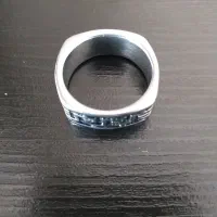انگشتر سیاه قلم ۴ گوش