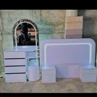 سرویس خواب تدی سفید (چراغ دار)