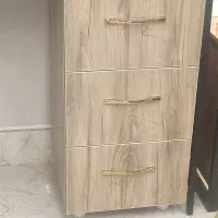 فایل سه کشو mdf طرح چوب