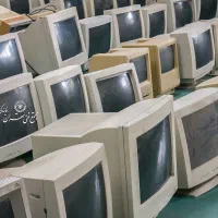 خ مانیتور های crt و تلوزیون های قدیمی
