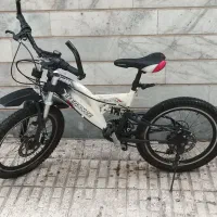دوچرخه 20 سیاه و سفید مدل الگانس