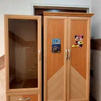 ست ۳تیکه ی کمدلباس، ویترین بچه گانه و دراورِ کودک