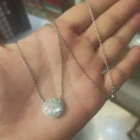 گردنبند نقره پرنگین