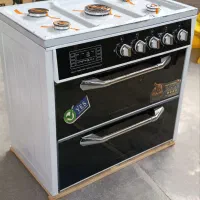 اجاق گاز فلزی /مدل نیکل دو درب /بازرگانی محمدی