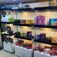 سه عدد قفسه دکور mdf