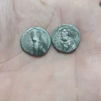 سکه نقره اشکانی با اصالت