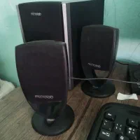 اسپیکر کامپیوتر Microlab 2.1 سالم و پرقدرت