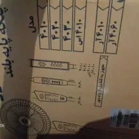 پنکه پایه بلند پارس خزر ریموت دار نو وتوی کارتن