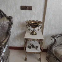 میز کنار سالنی برنجی  اصل