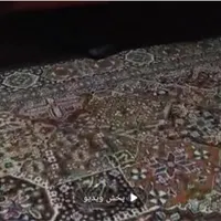 فرش،کارکرده ولی تمیز