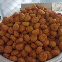 فلافل تردو تازه درجه ۱ نمونه برای تست آورده میشود