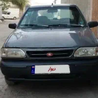پراید۸۷دوگانه بدون رنگ لاکاغذی