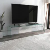 میز TV مدل شیشه خم وین لایت - کارخانه فرکو