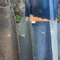 فروش عمده و تک شلوار جین نیم بگ