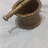 هاون برنجی 5 کیلویی با دسته