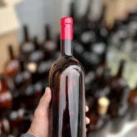 بطری‌شیشه‌ای1لیتری‌قهوه‌ای/خرید‌مستقیم‌از‌کارخانه